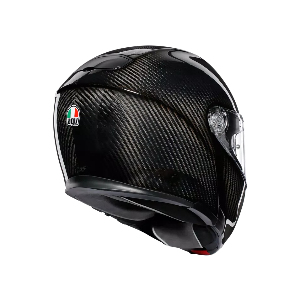 SPORTMODULAR GLOSSY CARBON - MOTORBIKE FLIP UP HELMET E2205
