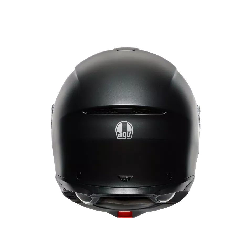 TOURMODULAR MATT BLACK - MOTORBIKE FLIP UP HELMET E2206