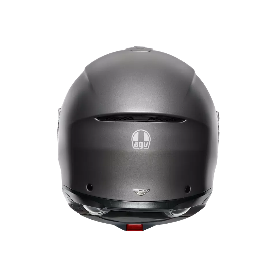TOURMODULAR LUNA GREY MATT - MOTORBIKE FLIP UP HELMET E2206