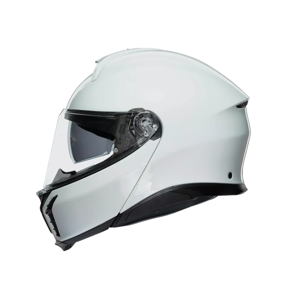 TOURMODULAR STELVIO WHITE - MOTORBIKE FLIP UP HELMET E2206