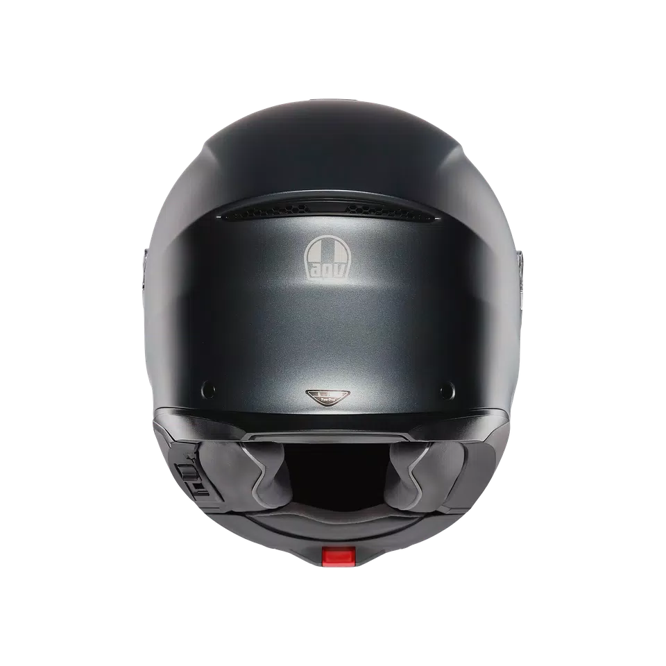TOURMODULAR MATT ARDESIA GREY - MOTORBIKE FLIP UP HELMET E2206