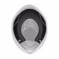 CHEEK PADS K6 S/K6 - BLACK/GREY