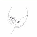 AGV VISOR AIR VENT COVER X3000 - NEUTRAL