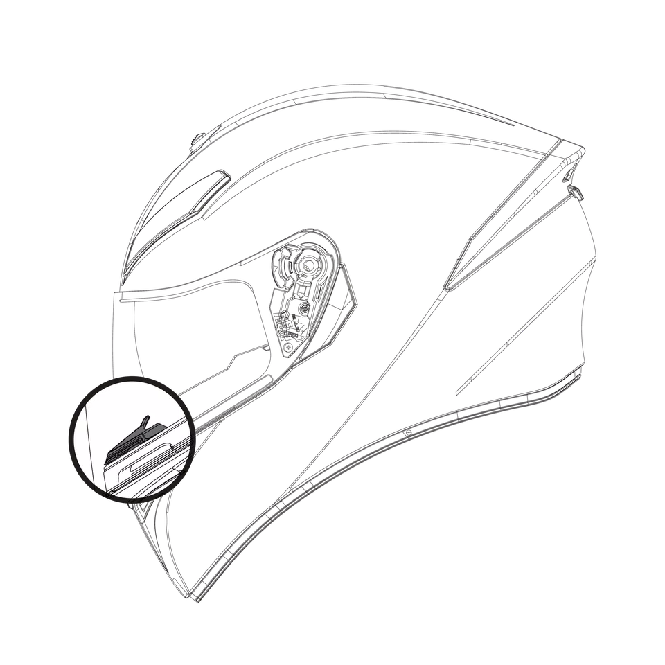 NOSE GUARD K5 S/K3 SV/K1 S/K1
