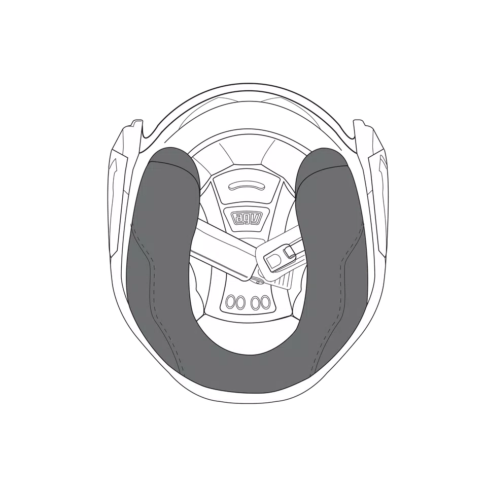 CHEEK PADS K-5 JET (L)