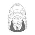 CHEEK PADS SPORTMODULAR (L)