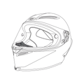 NOSE GUARD PISTA GP RR/PISTA GP R/CORSA R
