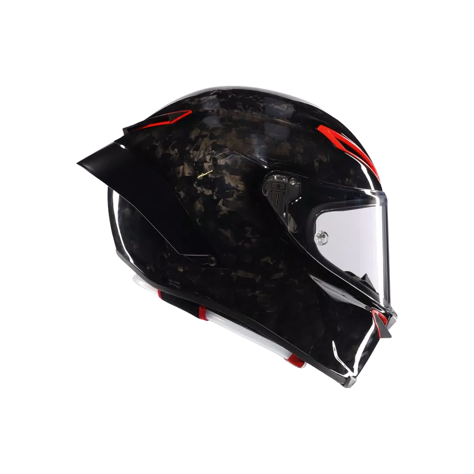 PISTA GP RR ITALIA CARBONIO FORGIATO - MOTORBIKE FULL FACE HELMET E2206 DOT