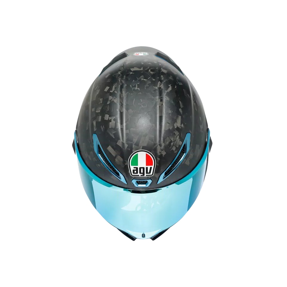 PISTA GP RR FUTURO CARBONIO FORGIATO - MOTORBIKE FULL FACE HELMET E2206 DOT