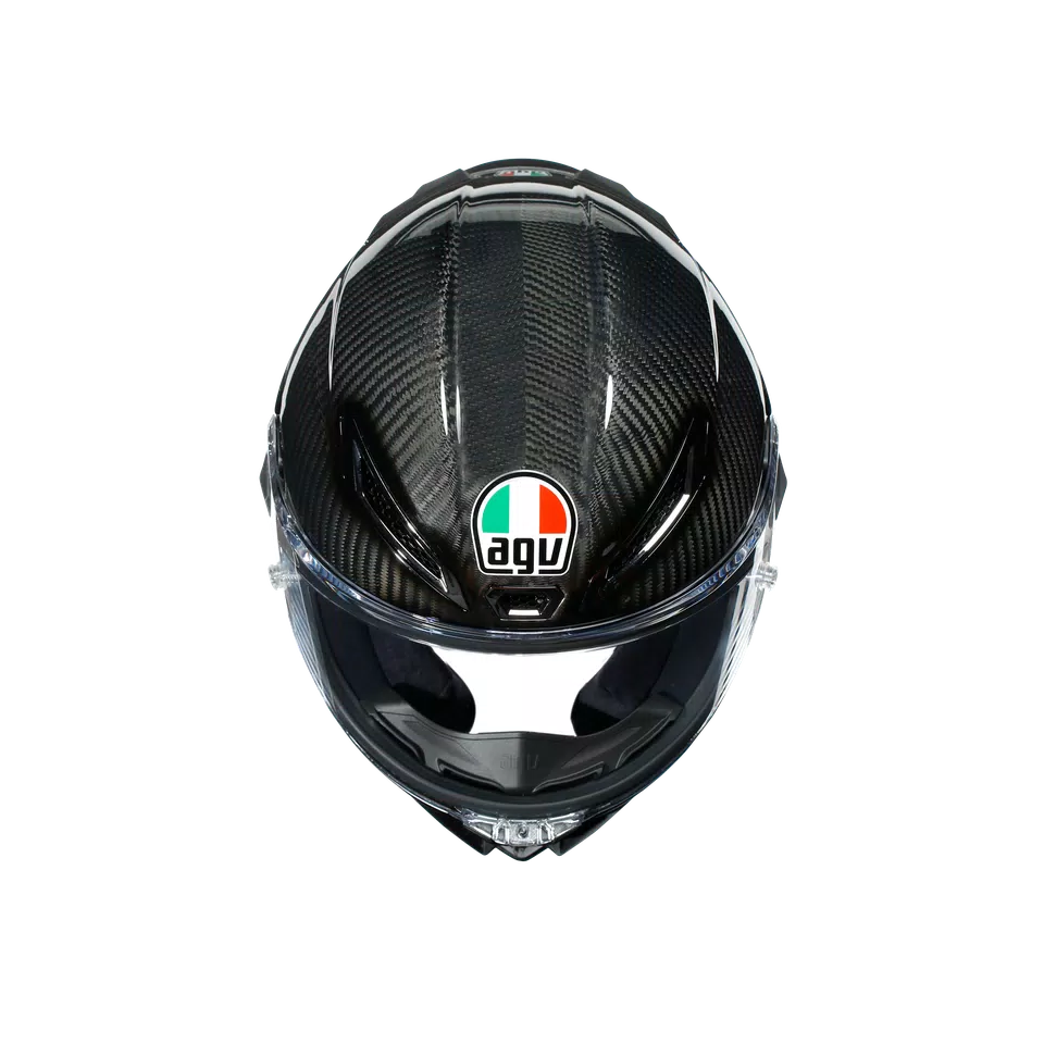 PISTA GP RR MONO GLOSSY CARBON - MOTORBIKE FULL FACE HELMET E2206 DOT