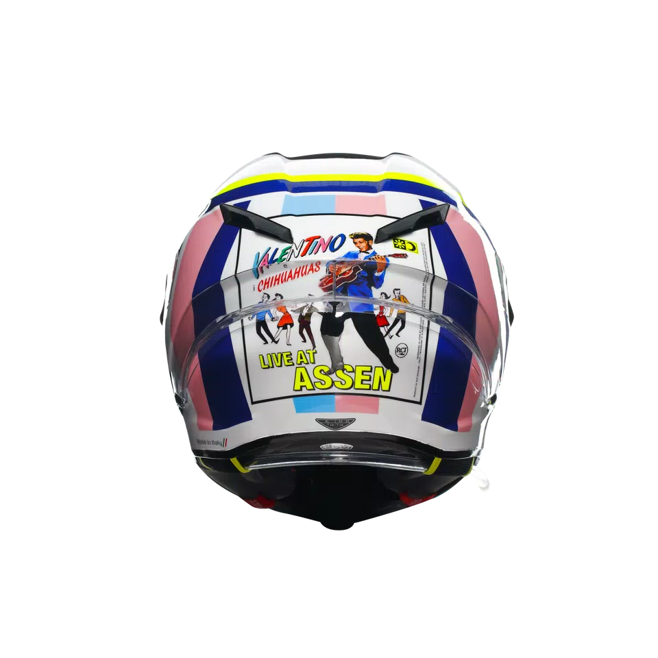 PISTA GP RR ASSEN 2007 (LIMITED EDITION) - MOTORBIKE FULL FACE HELMET E2206 DOT
