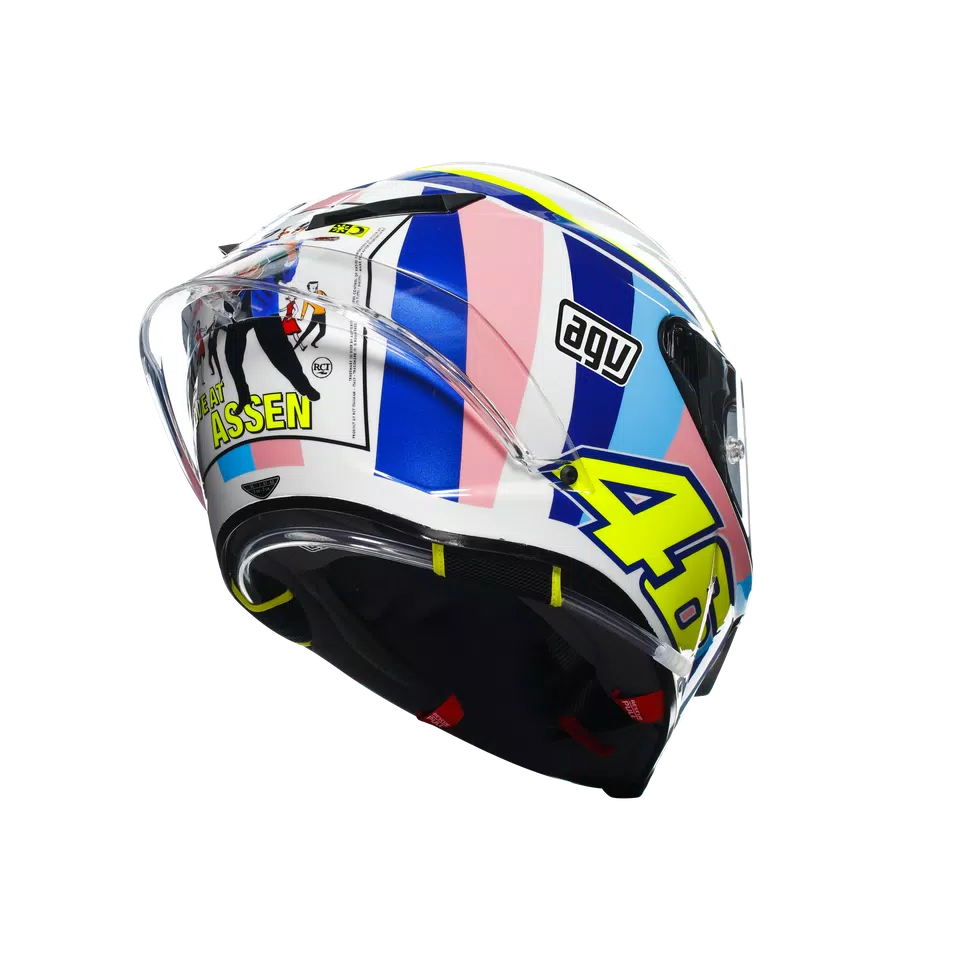 PISTA GP RR ASSEN 2007 (LIMITED EDITION) - MOTORBIKE FULL FACE HELMET E2206 DOT