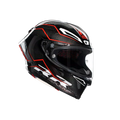 PISTA GP RR PERFORMANTE CARBON/RED - MOTORBIKE FULL FACE HELMET E2206 DOT
