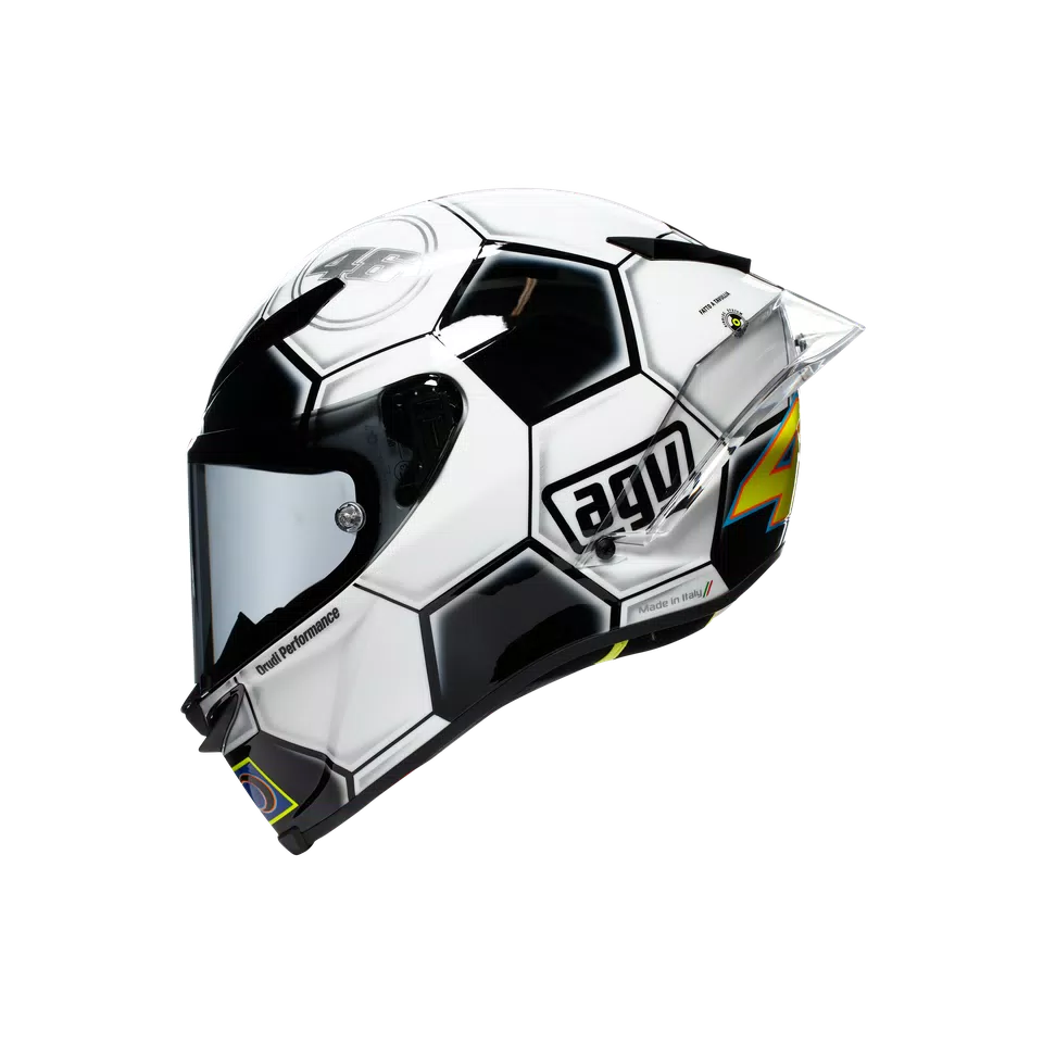 PISTA GP RR CATALUNYA 2008 (LIMITED EDITION) - MOTORBIKE FULL FACE HELMET E2206 DOT