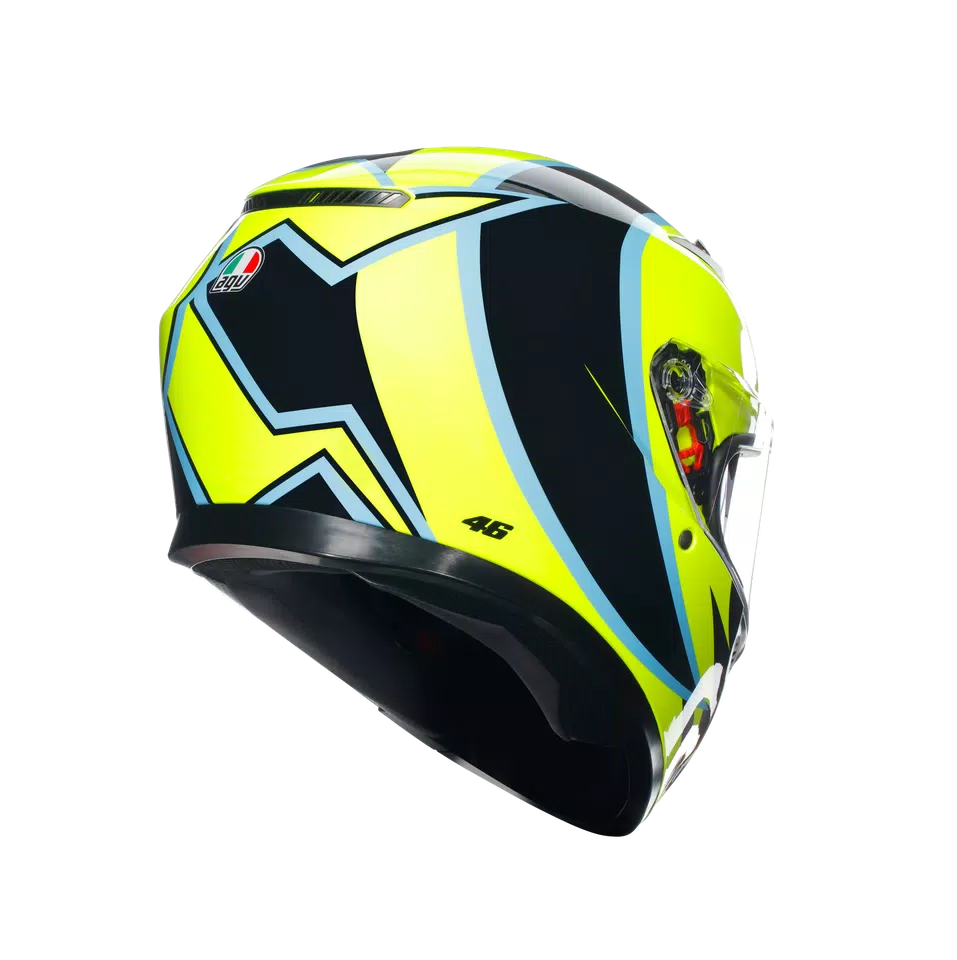K3 ROSSI WT PHILLIP ISLAND 2005 - MOTORBIKE FULL FACE HELMET E2206