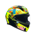 K3 ROSSI WINTER TEST 2020 - MOTORBIKE FULL FACE HELMET E2206