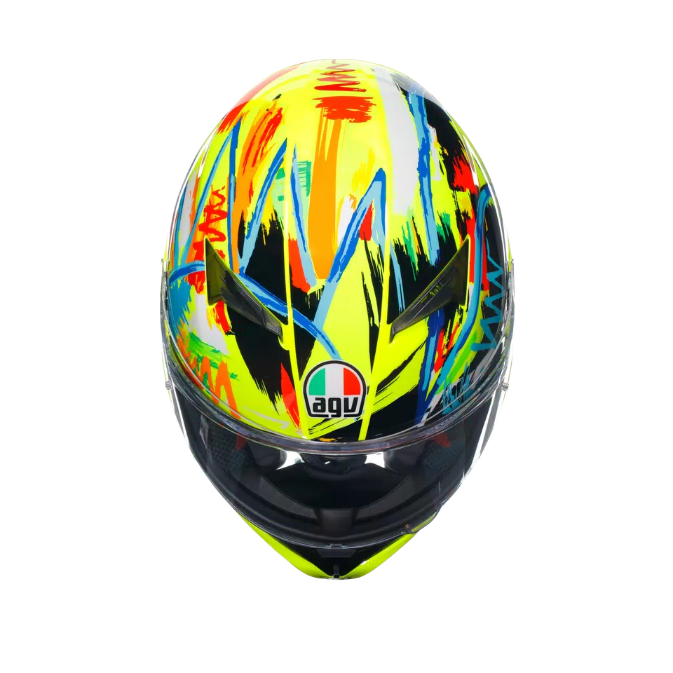 K3 ROSSI WINTER TEST 2020 - MOTORBIKE FULL FACE HELMET E2206