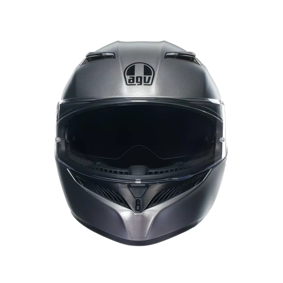 K3 RODIO GREY MATT - MOTORBIKE FULL FACE HELMET E2206