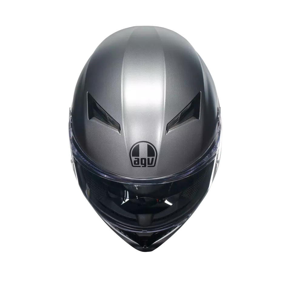 K3 RODIO GREY MATT - MOTORBIKE FULL FACE HELMET E2206
