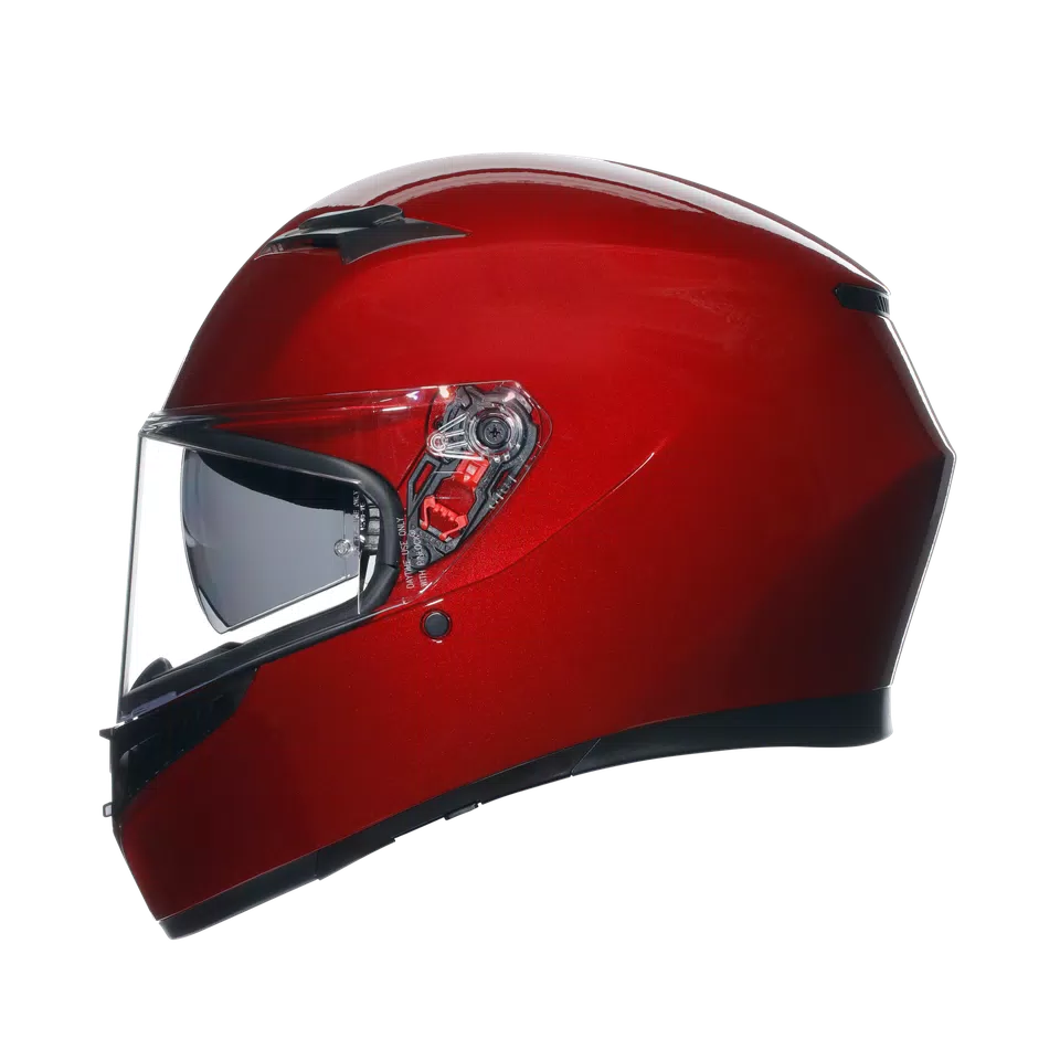 K3 MONO COMPETIZIONE RED - MOTORBIKE FULL FACE HELMET E2206