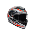 K3 E2206 - SPACE MATT WHITE/RED FLUO