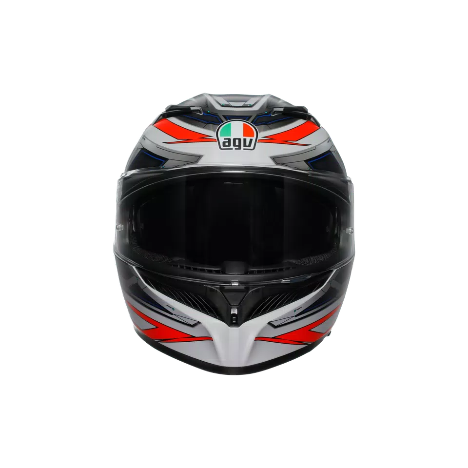 K3 E2206 - SPACE MATT WHITE/RED FLUO
