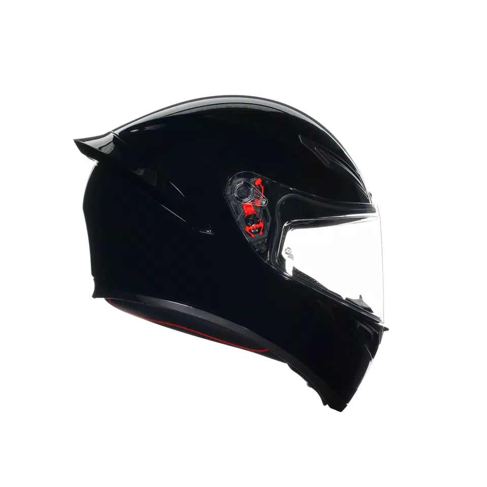 K1 S BLACK - MOTORBIKE FULL FACE HELMET E2206
