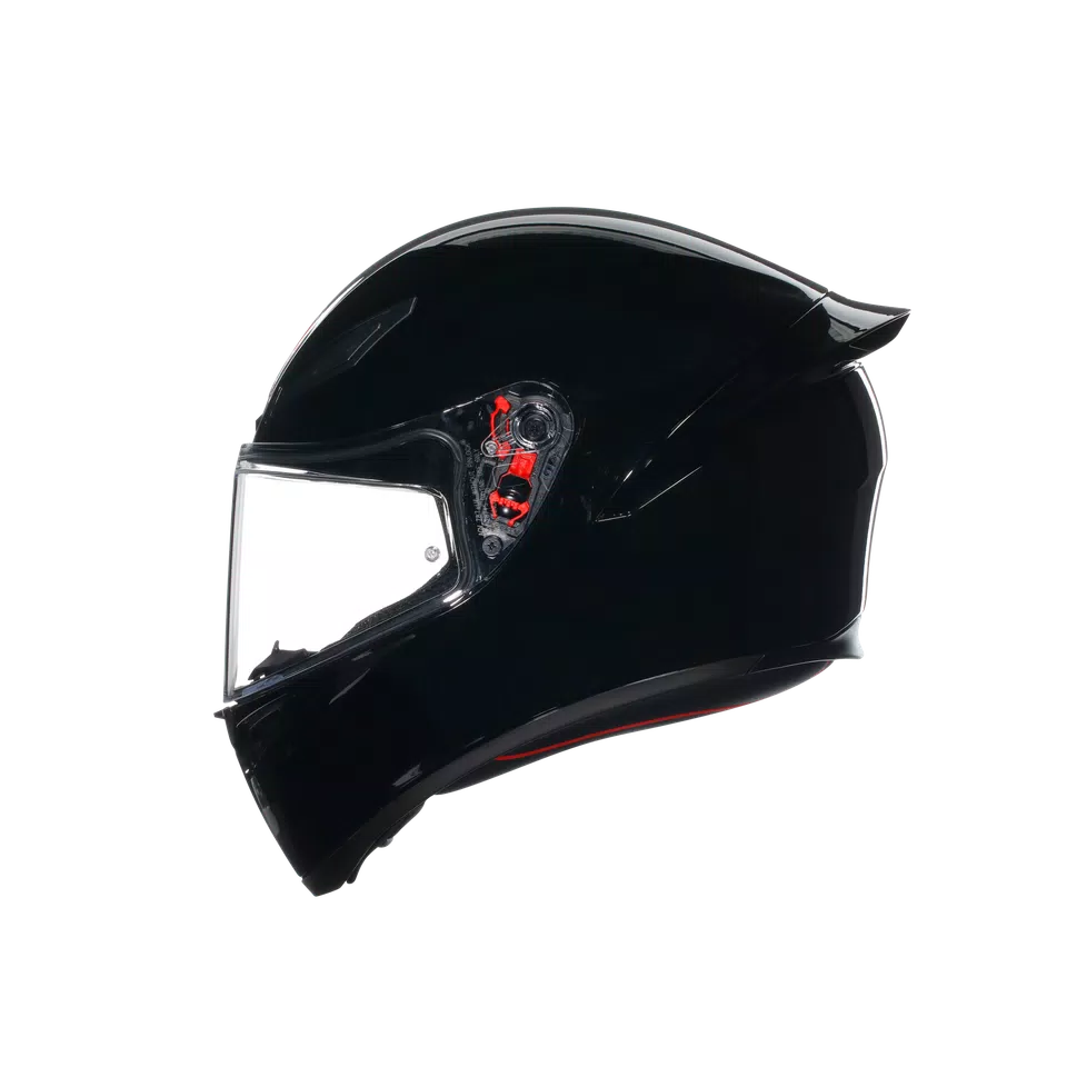 K1 S BLACK - MOTORBIKE FULL FACE HELMET E2206