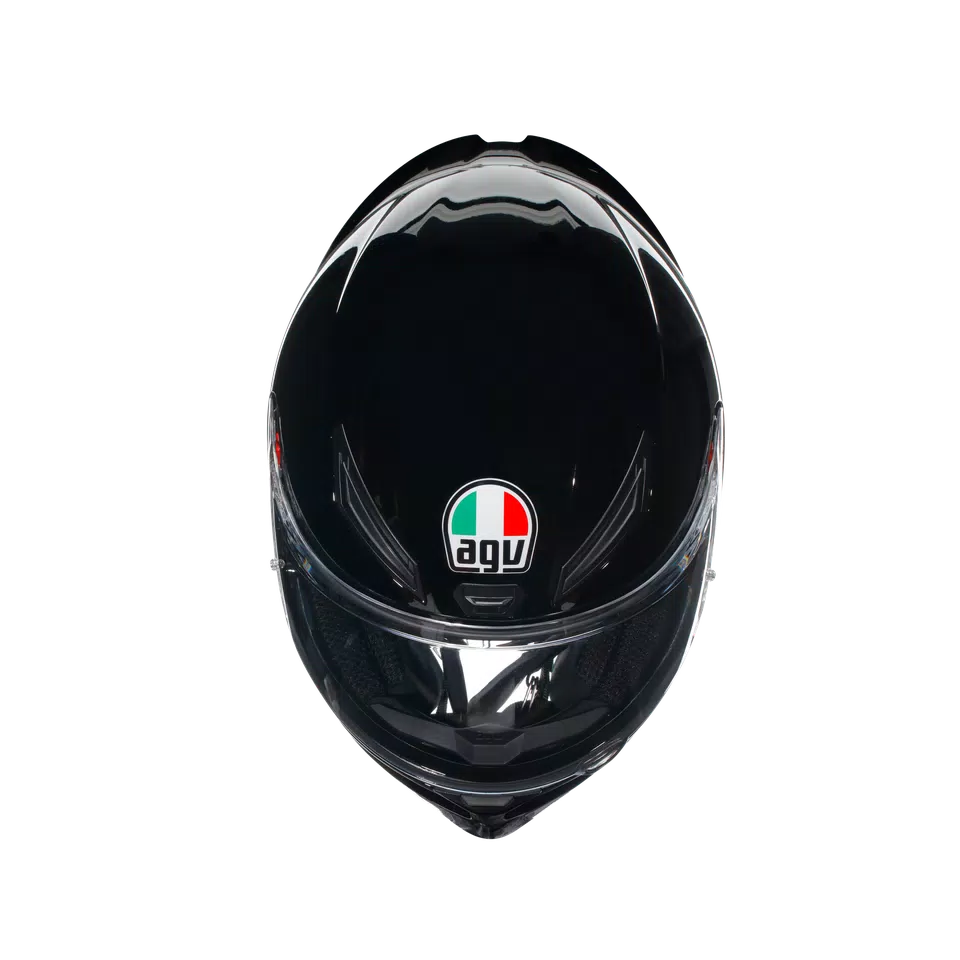 K1 S BLACK - MOTORBIKE FULL FACE HELMET E2206
