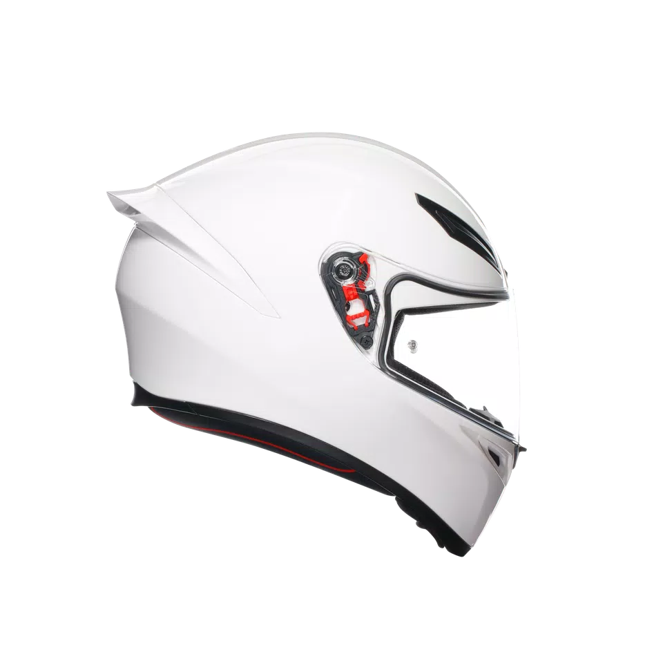 K1 S WHITE - MOTORBIKE FULL FACE HELMET E2206