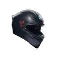 K1 S MATT BLACK - MOTORBIKE FULL FACE HELMET E2206