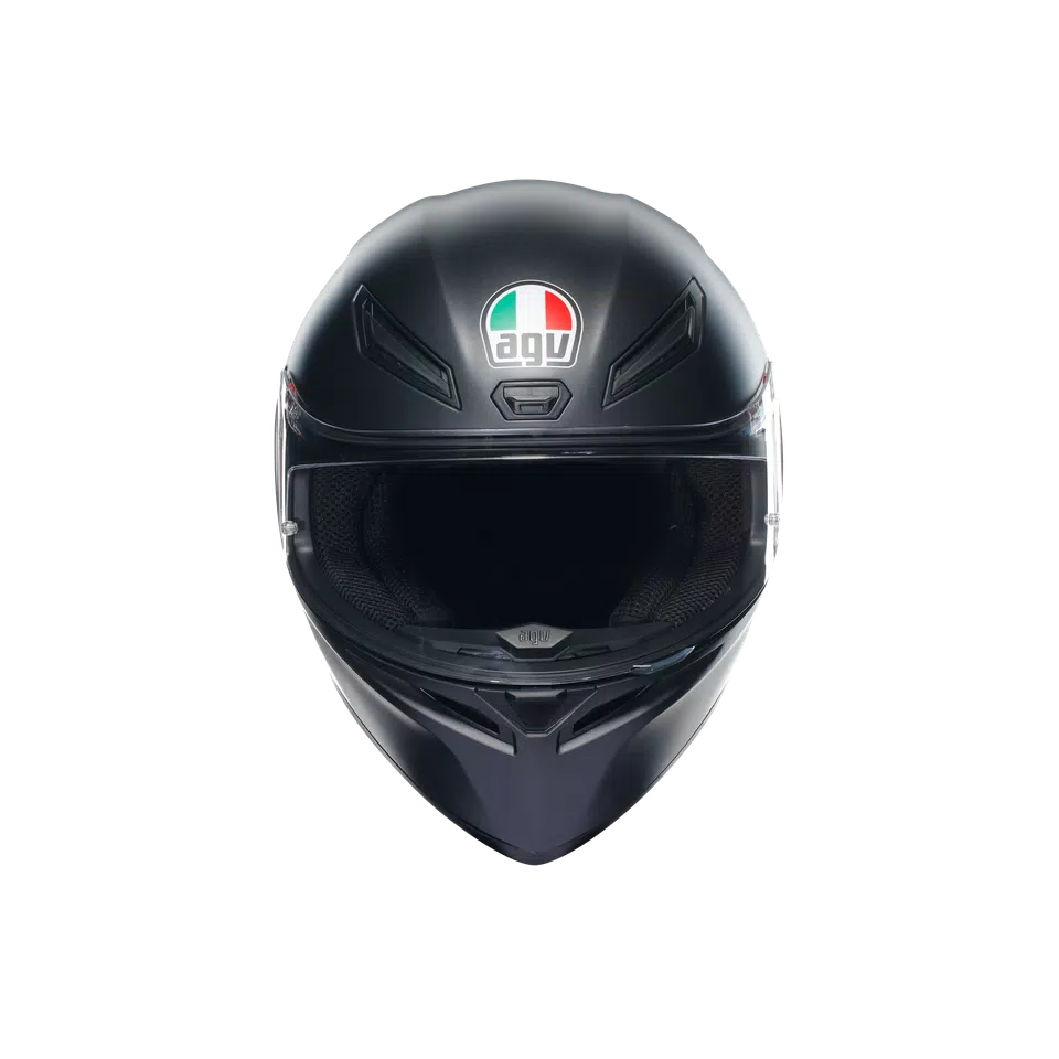 K1 S MATT BLACK - MOTORBIKE FULL FACE HELMET E2206