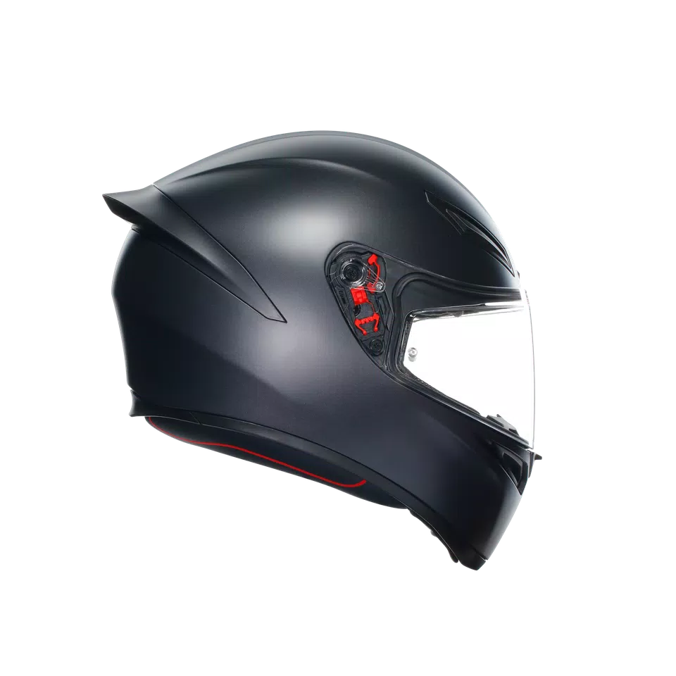 K1 S MATT BLACK - MOTORBIKE FULL FACE HELMET E2206