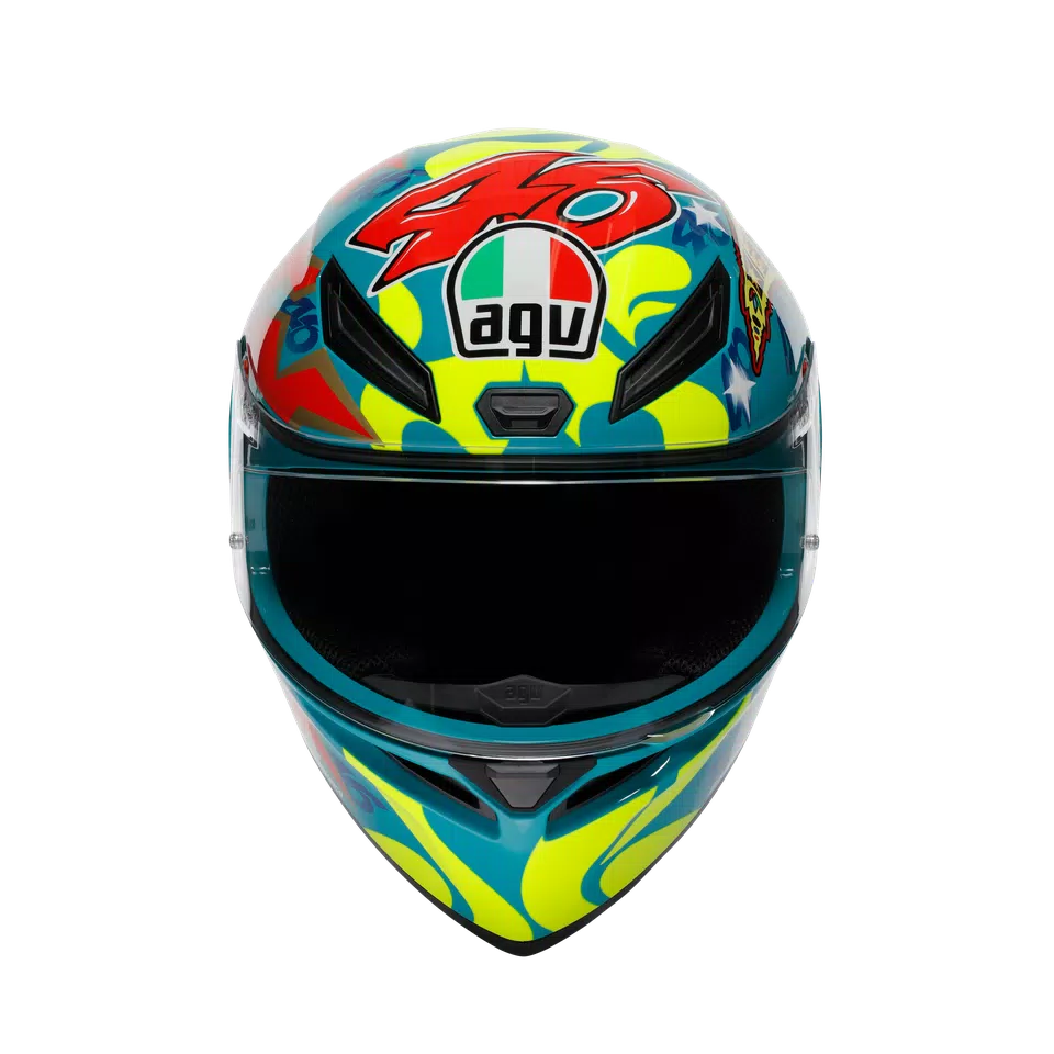 K1 S ROSSI MUGELLO 1999 - MOTORBIKE FULL FACE HELMET E2206