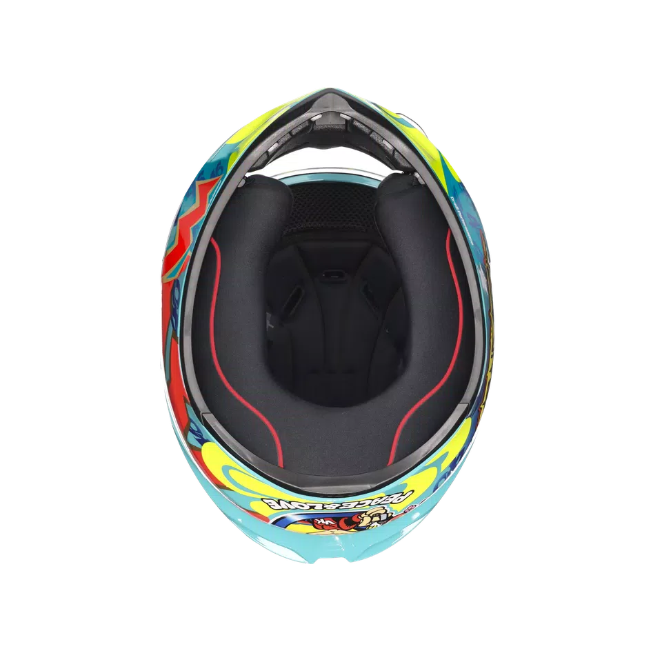 K1 S ROSSI MUGELLO 1999 - MOTORBIKE FULL FACE HELMET E2206