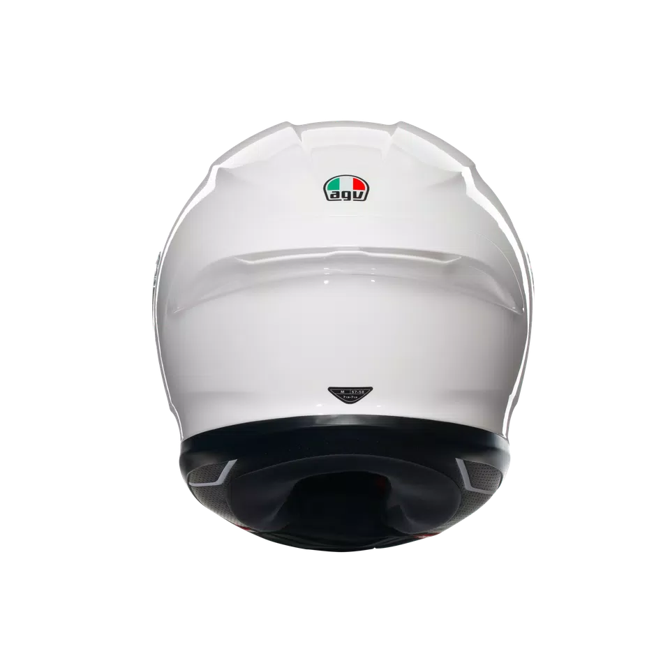 K6 S WHITE - MOTORBIKE FULL FACE HELMET E2206