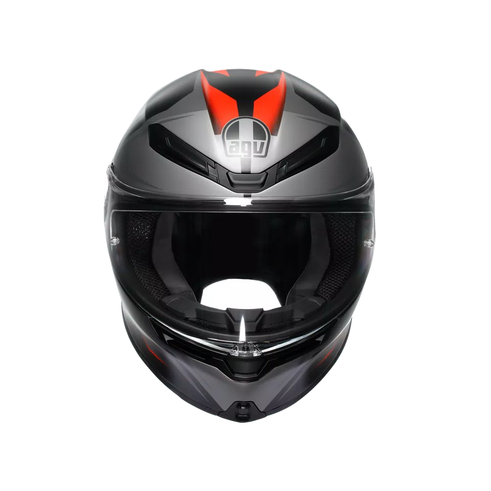 K6 S E2206 - KARVE MATT BLACK/GREY/RED