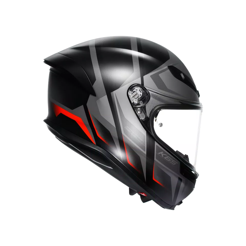 K6 S E2206 - KARVE MATT BLACK/GREY/RED