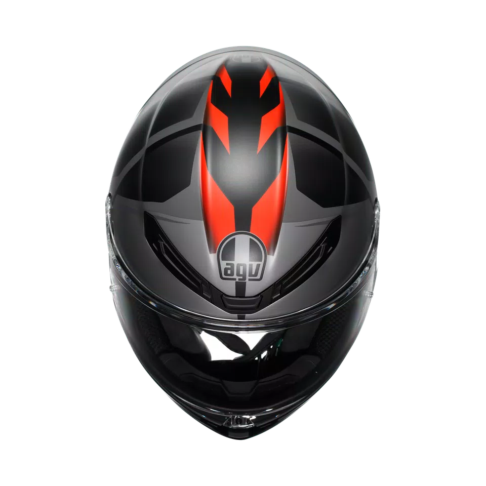 K6 S E2206 - KARVE MATT BLACK/GREY/RED
