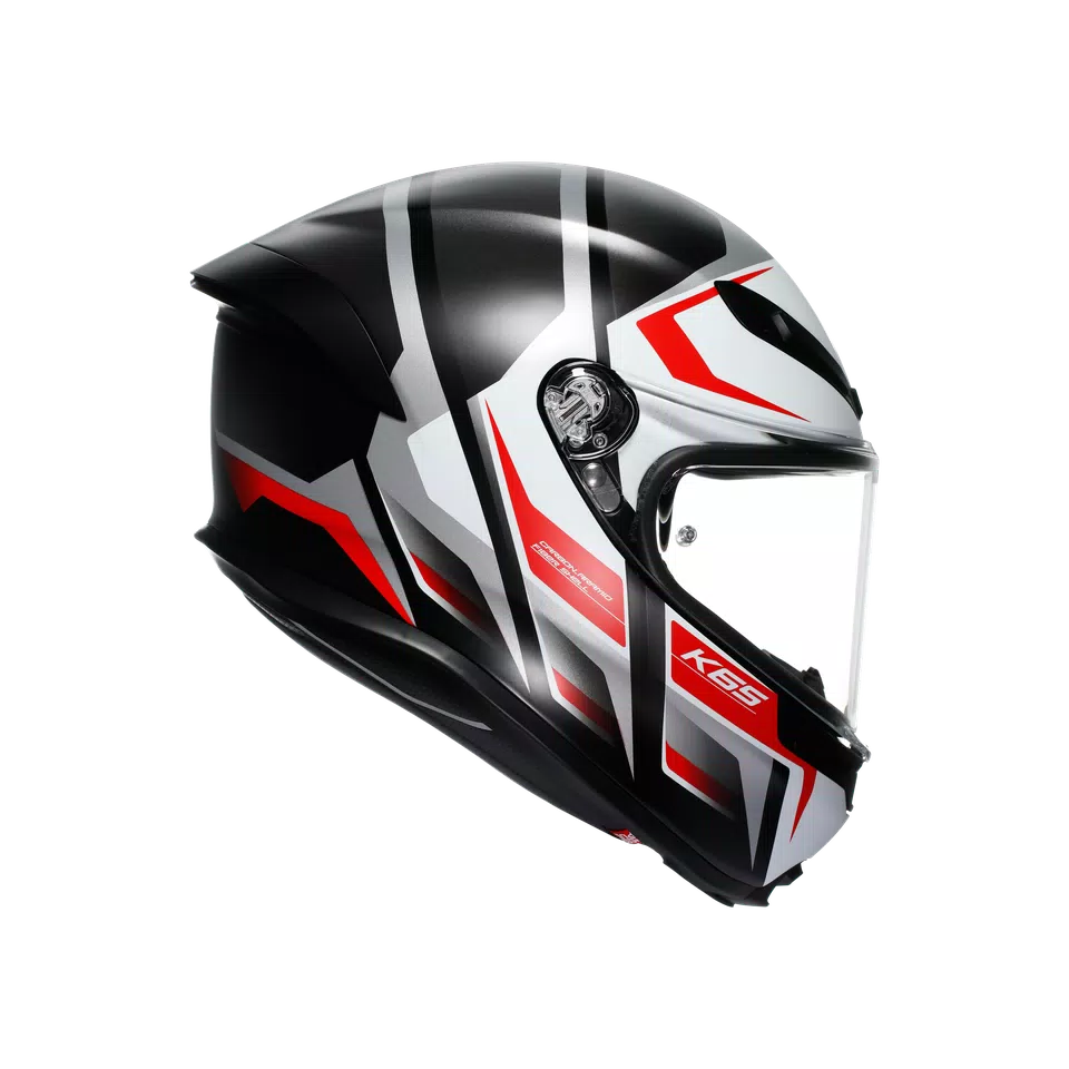 K6 S E2206 - KARVE MATT BLACK/WHITE/RED