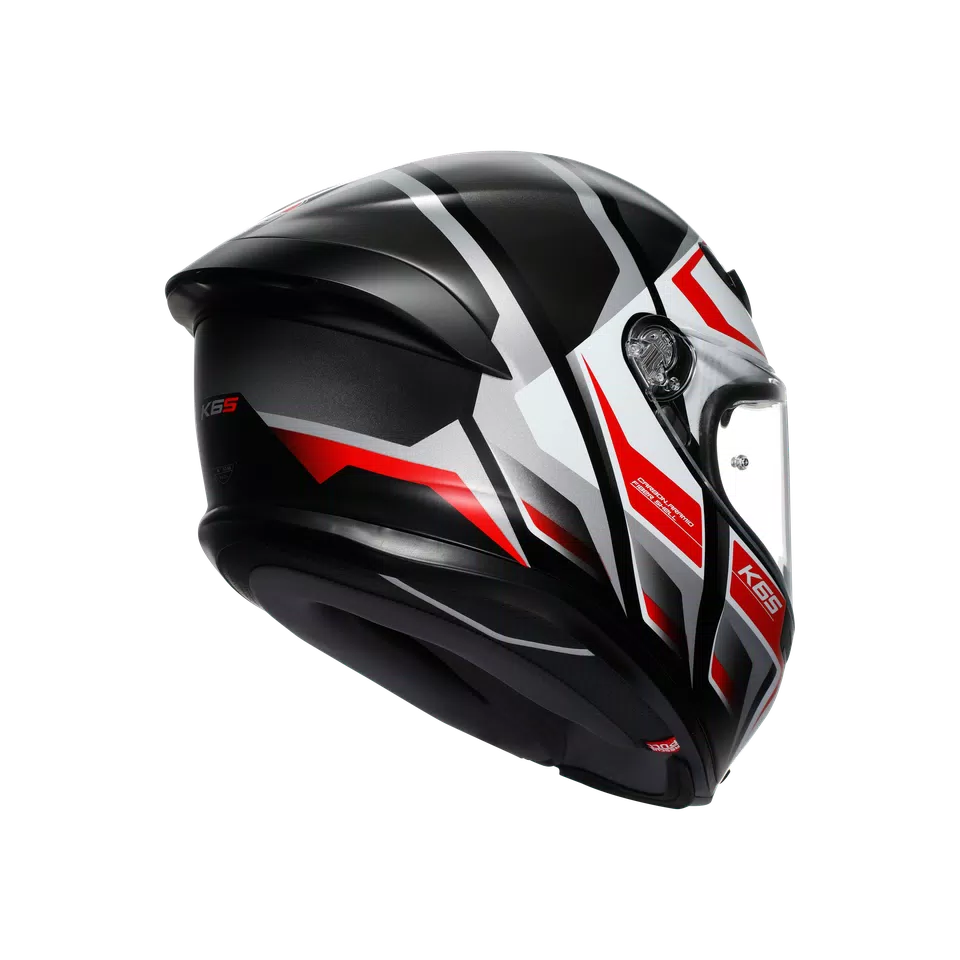 K6 S E2206 - KARVE MATT BLACK/WHITE/RED