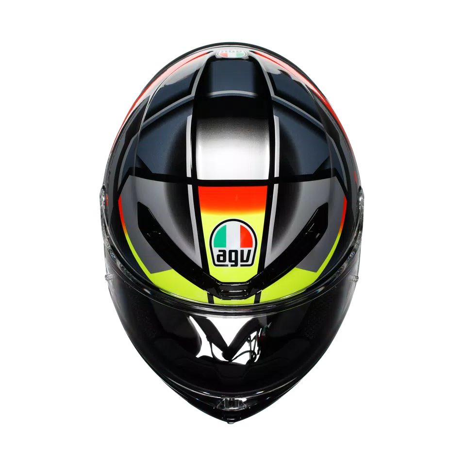 K6 S E2206 - ERAZER BLACK/RED/YELLOW FLUO