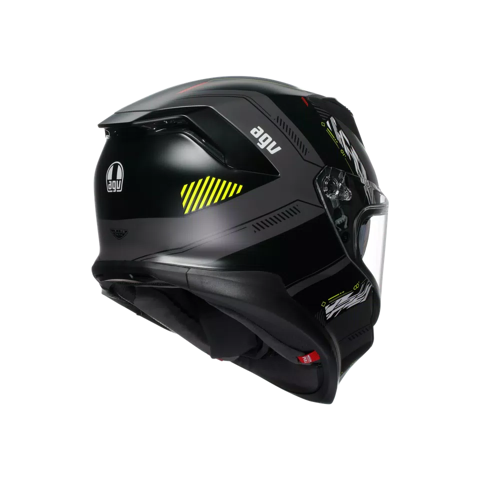 K7 AGV E2206 MPLK - KYBER MATT GREY/FLUO YELLOW