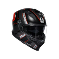 K7 AGV E2206 MPLK - KYBER MATT BLACK/RED