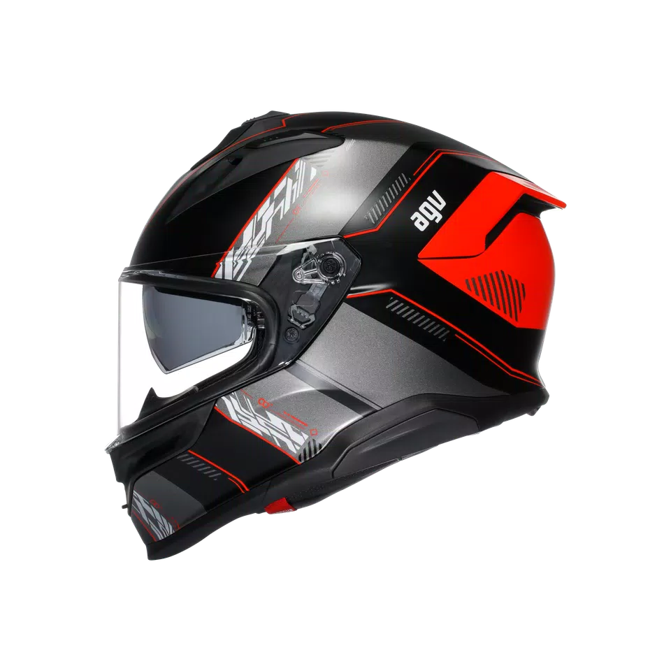 K7 AGV E2206 MPLK - KYBER MATT BLACK/RED
