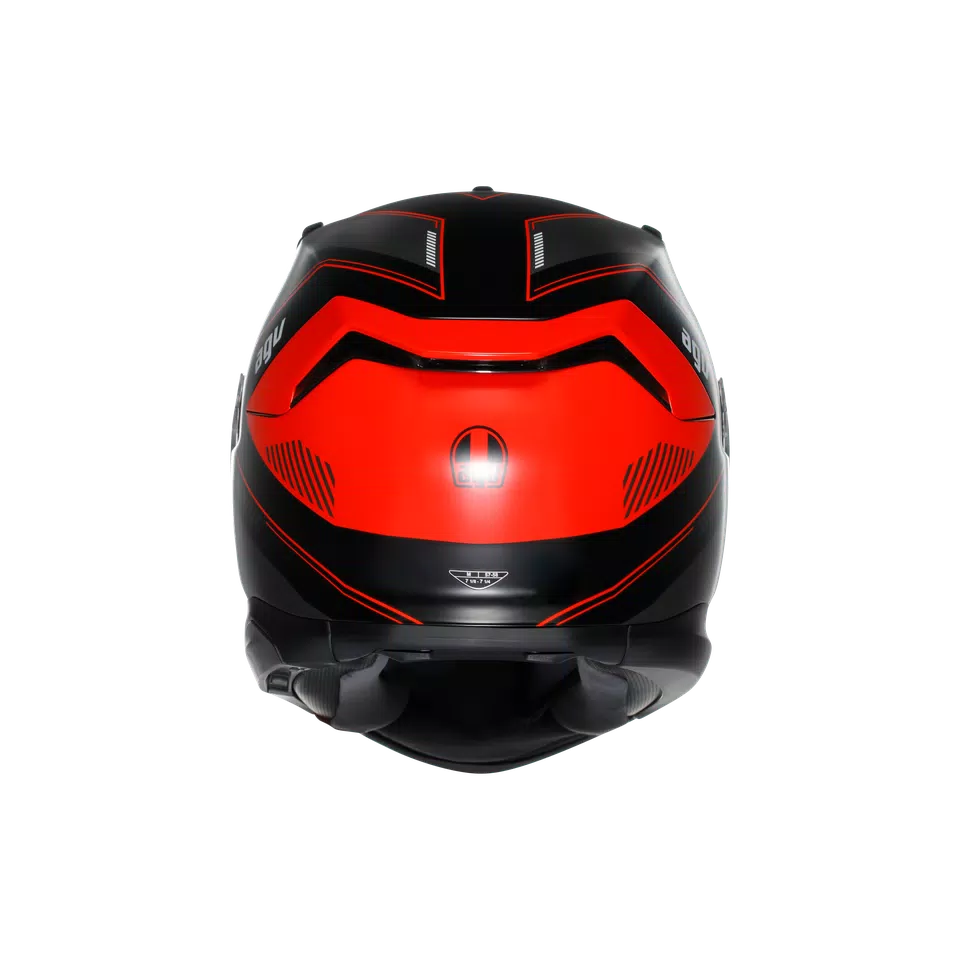 K7 AGV E2206 MPLK - KYBER MATT BLACK/RED