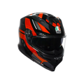K7 AGV E2206 MPLK - TAURAX BLACK/RED
