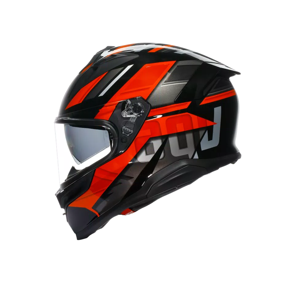 K7 AGV E2206 MPLK - TAURAX BLACK/RED