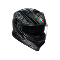 K7 AGV E2206 MPLK - DAMASCUS BLACK/SILVER