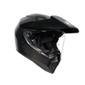 AX9 MONO MATT CARBON - MOTORBIKE FULL FACE HELMET E2206